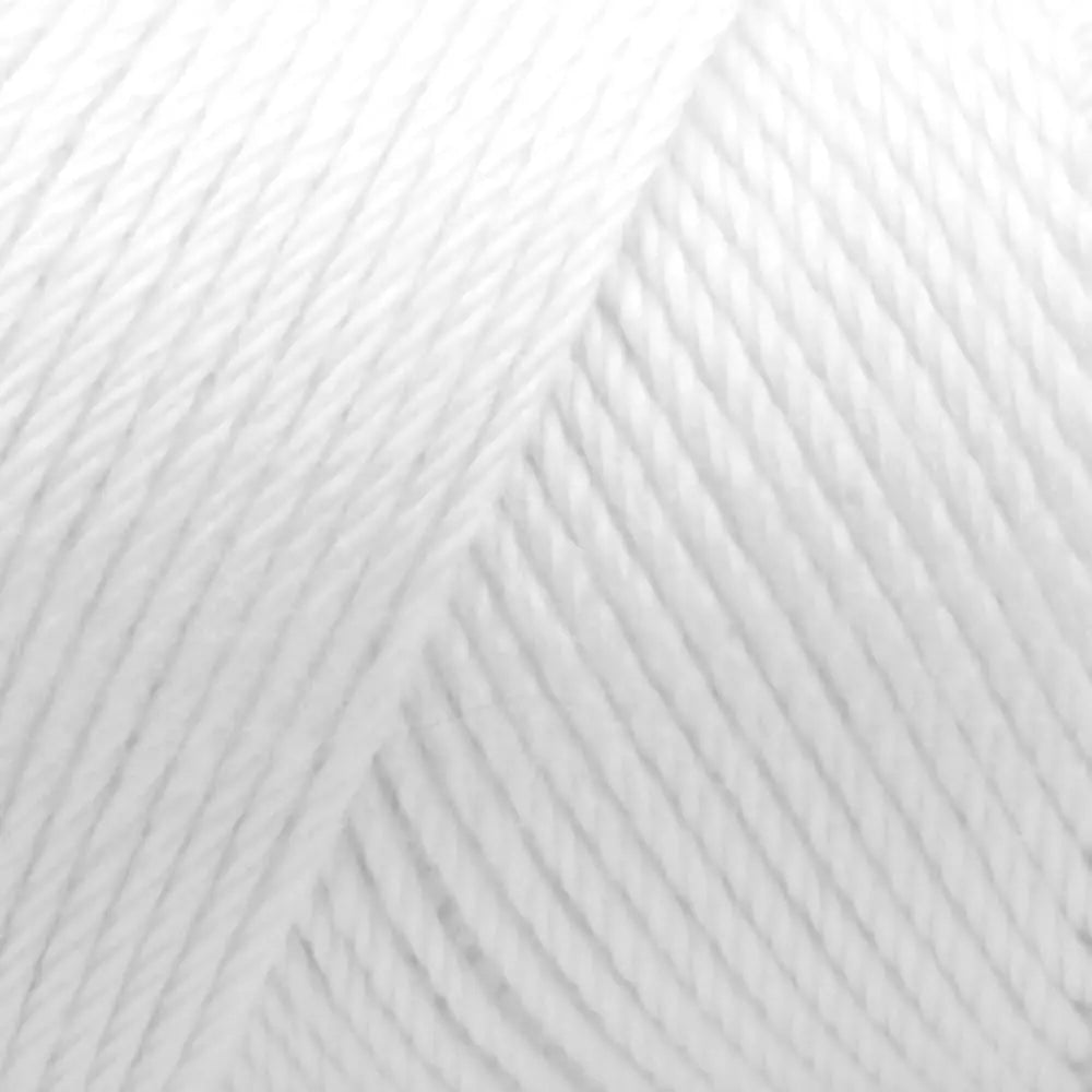 Premium Soft Acrylic Yarn for Knitting and Crochet, 2-Pack White, Machine Washable