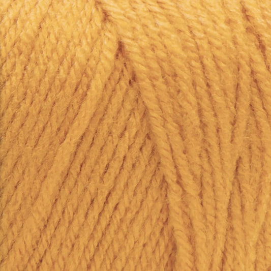 Premium Gold Acrylic Yarn for Knitting and Crocheting, 364 Yards, Medium Worsted Weight