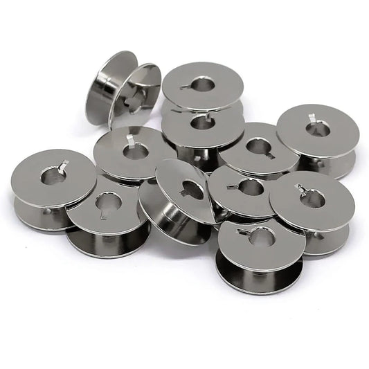 10-100 PCS Sewing Machine Metal "L" Bobbins (55623S) For Singer Brother Janome Bernina Sewing Machine Accessories