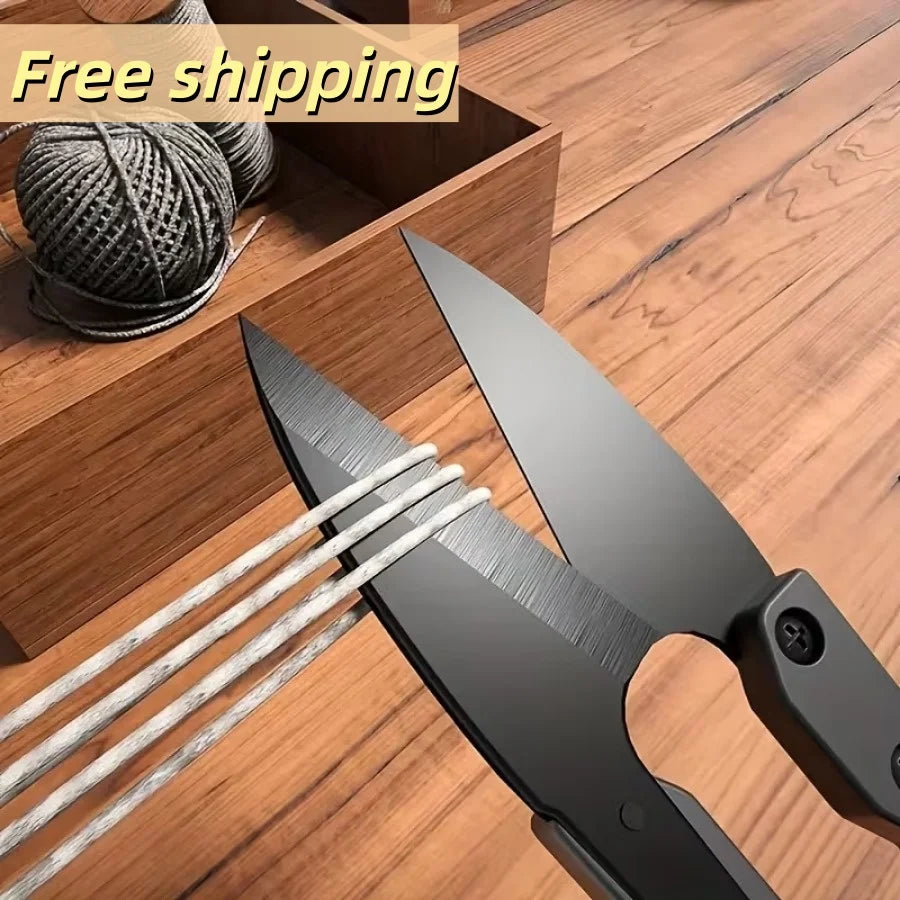1 Piece of U-shaped Sewing Scissors, Multifunctional and Convenient To Use, Suitable for Tailoring and DIY Essentials