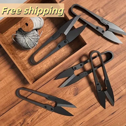 1 Piece of U-shaped Sewing Scissors, Multifunctional and Convenient To Use, Suitable for Tailoring and DIY Essentials