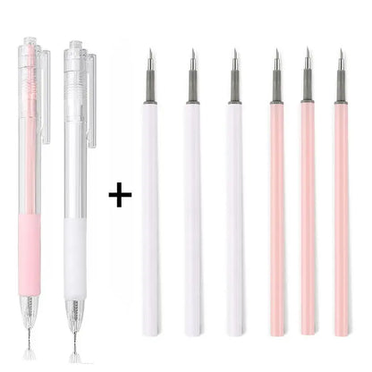 Art Utility Knife Pen Knife Cut Stickers Scrapbooking Cutting Tool Express Box Knife School Supplies DIY Craft Supplies