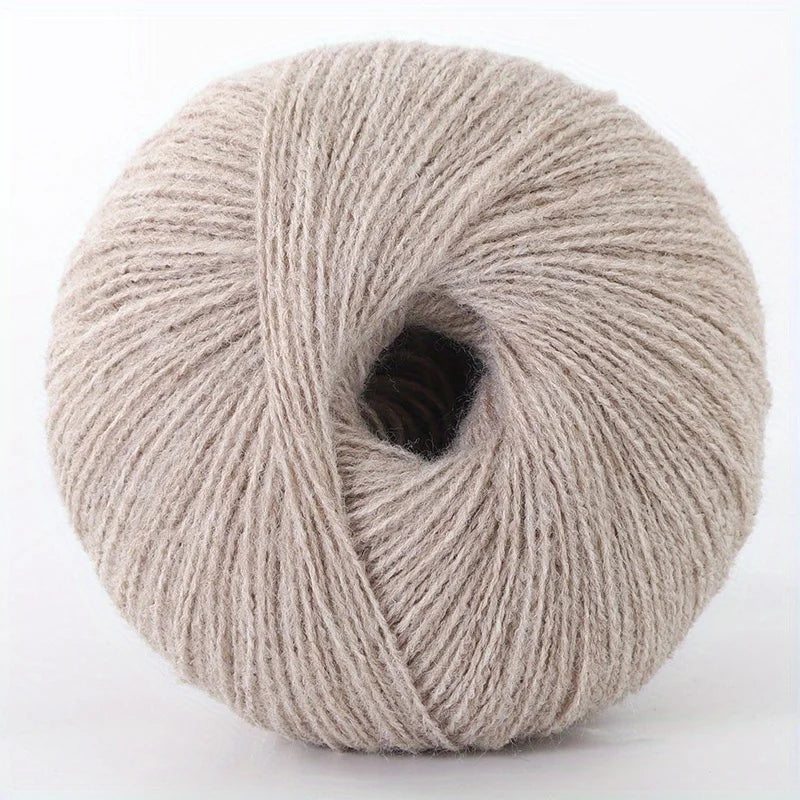 50g/pc Merino Wool Yarn for Knitting Luxury Warm Soft Light weight Crochet Yarn Fur Medium Fine Handwoven For Hand  Knit 340m/pc