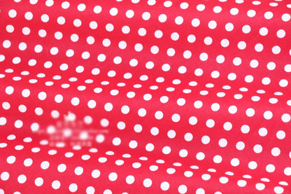 Polka dot print 100% cotton fabric sold by the meter, DIY patchwork, quilt fabric, bedding, bed sheets, pillow decoration