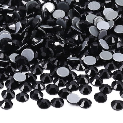 QIIY SS6-SS20 1440Pcs Top Glass Crystal Hotfix Rhinestones Flatback Glitter Stones