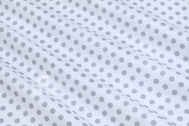 Polka dot print 100% cotton fabric sold by the meter, DIY patchwork, quilt fabric, bedding, bed sheets, pillow decoration
