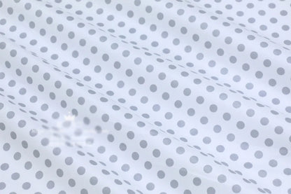 Polka dot print 100% cotton fabric sold by the meter, DIY patchwork, quilt fabric, bedding, bed sheets, pillow decoration