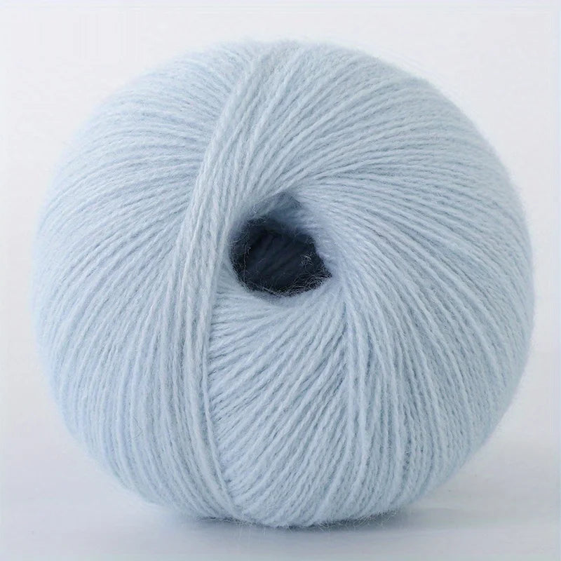 50g/pc Merino Wool Yarn for Knitting Luxury Warm Soft Light weight Crochet Yarn Fur Medium Fine Handwoven For Hand  Knit 340m/pc