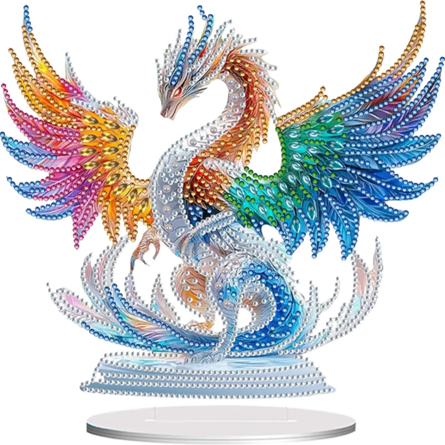 Animal Special Shape Diamond Painting Tabletop Ornaments Kit 5D DIY Diamond Art Tabletop Decorations Bedroom Table Decoration