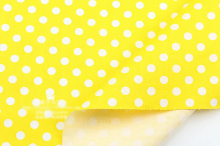 Polka dot print 100% cotton fabric sold by the meter, DIY patchwork, quilt fabric, bedding, bed sheets, pillow decoration