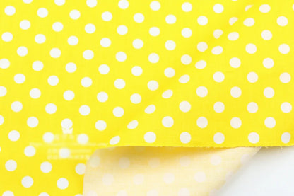 Polka dot print 100% cotton fabric sold by the meter, DIY patchwork, quilt fabric, bedding, bed sheets, pillow decoration
