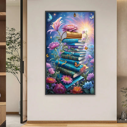 5D DIY Full Round Drill Diamond Painting Book Kit Home Decor Art Craft 50x85cm