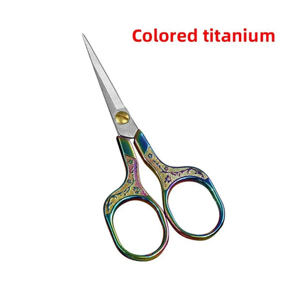 1PC Sewing Scissors Stainless Steel Retro Embroidery Tailor Scissors Dressmaker Shears Fabric Cutter DIY Sewing Accessories