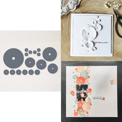Flower Lace Edge Corner Metal Cutting Dies Layered Frame Candy Diecut Mould For DIY Scrapbooking Decor Paper Album Card Making