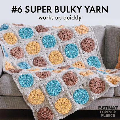 Super Bulky Fleece Yarn - 2 Pack, 280g Each, Polyester, Knitting & Crochet Projects