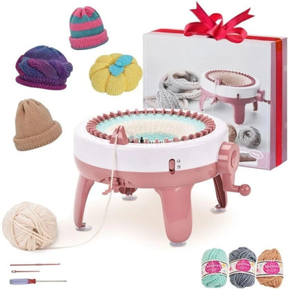 Knitting machine, intelligent knitting machine, lace knitting machine, knitting machine kit, suitable for children and adults