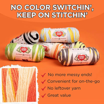 3-Pack Acrylic Yarn for Knitting & Crochet, 250g Each, Medium Weight, 440 Yards