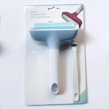 Rubber Roller For Cricut/Silhouette Crafts, Works With Iron On, Vinyl, Reusable Rubber Roller for craft and DIY projects