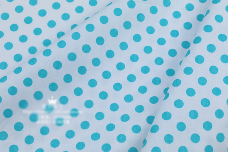 Polka dot print 100% cotton fabric sold by the meter, DIY patchwork, quilt fabric, bedding, bed sheets, pillow decoration