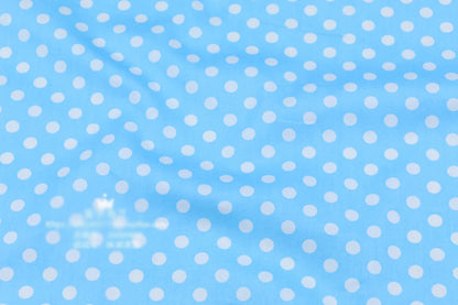 Polka dot print 100% cotton fabric sold by the meter, DIY patchwork, quilt fabric, bedding, bed sheets, pillow decoration
