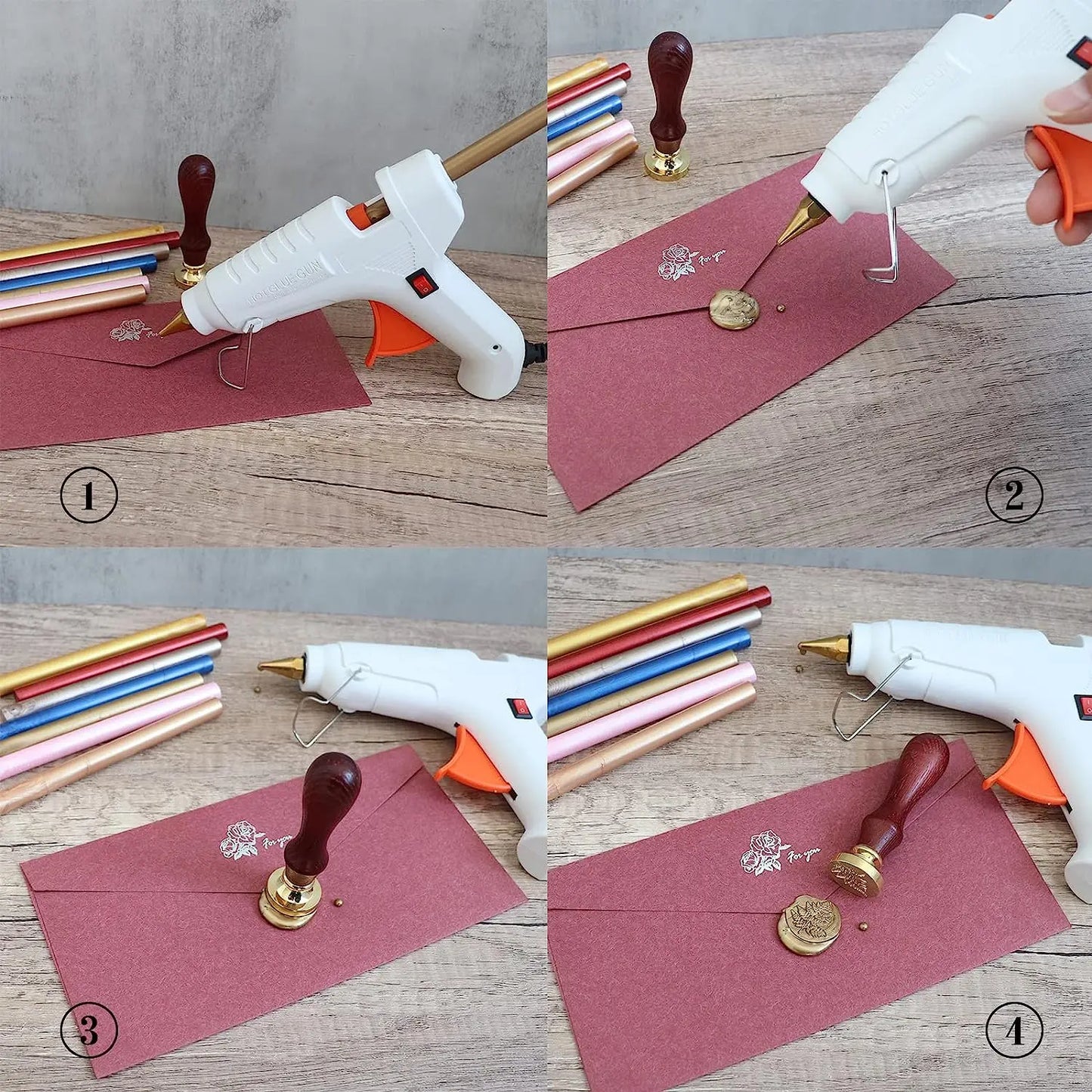 10 Pcs/Lot Glue Gun Sealing Wax Sticks