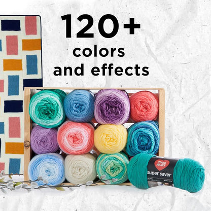 3-Pack Acrylic Yarn for Knitting & Crocheting, 7oz/198g Each, Medium Weight, 236 Yards - Versatile Crafting
