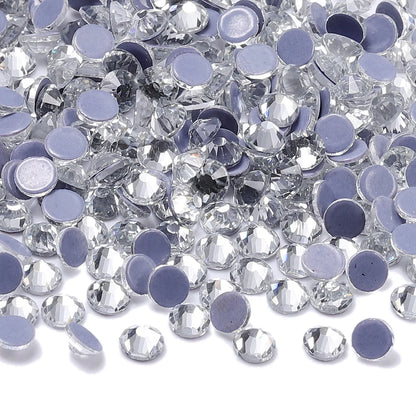 QIIY SS6-SS20 1440Pcs Top Glass Crystal Hotfix Rhinestones Flatback Glitter Stones