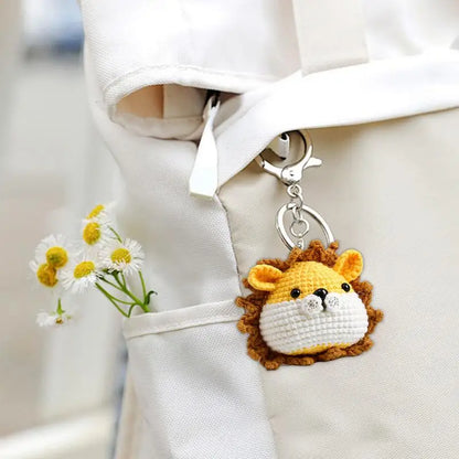 Kids Crochet Kit For Beginners Complete Crochet Keychain Kit Kids Crochet Animals Easy Crochet Crafts Crochet Tools And
