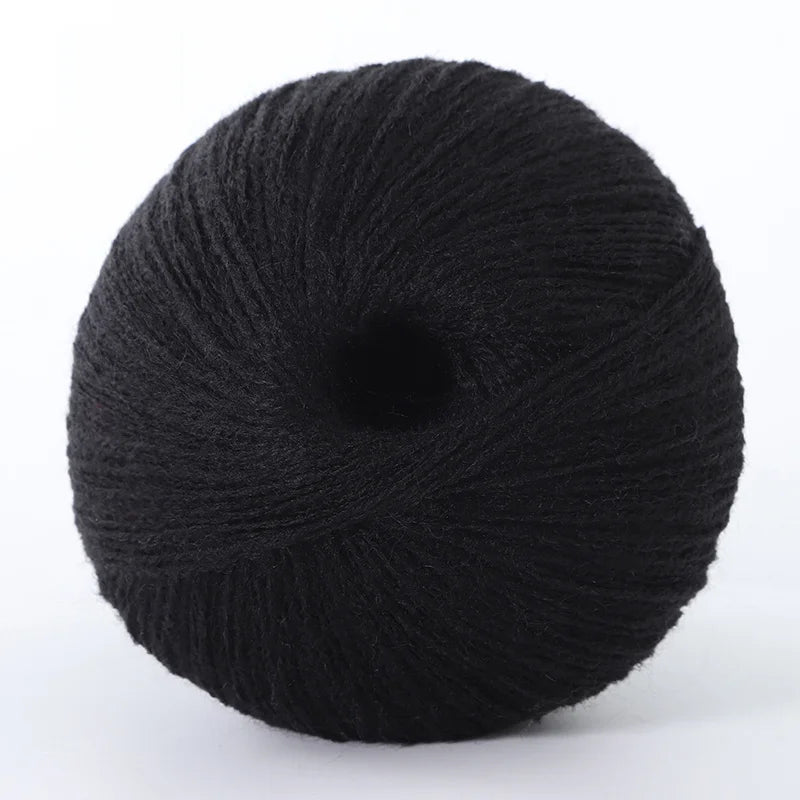 50g/pc Merino Wool Yarn for Knitting Luxury Warm Soft Light weight Crochet Yarn Fur Medium Fine Handwoven For Hand  Knit 340m/pc