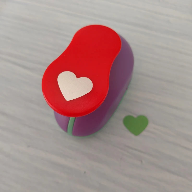 1.5cm Scrapbook Punches Paper Cutter Card Craft Printing DIY Eva Foam Paper Punch Hole Puncher Shape Clip Photo дырокол фигурный