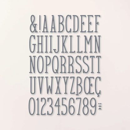 1pc Alphabet & Number Metal Cutting Dies For DIY Card Making Scrapbooking Photo Album Crafting Supplies Template Die Cuts