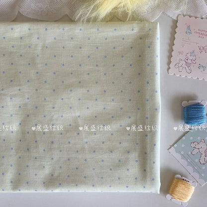 140x50cm  60s Small Dots Classic Polka Dot Printed Fabric