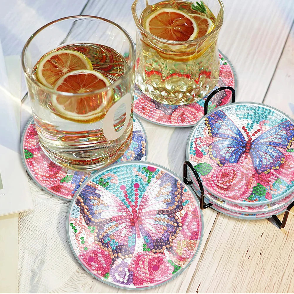 6PCS Diamond Painting Coasters Kits