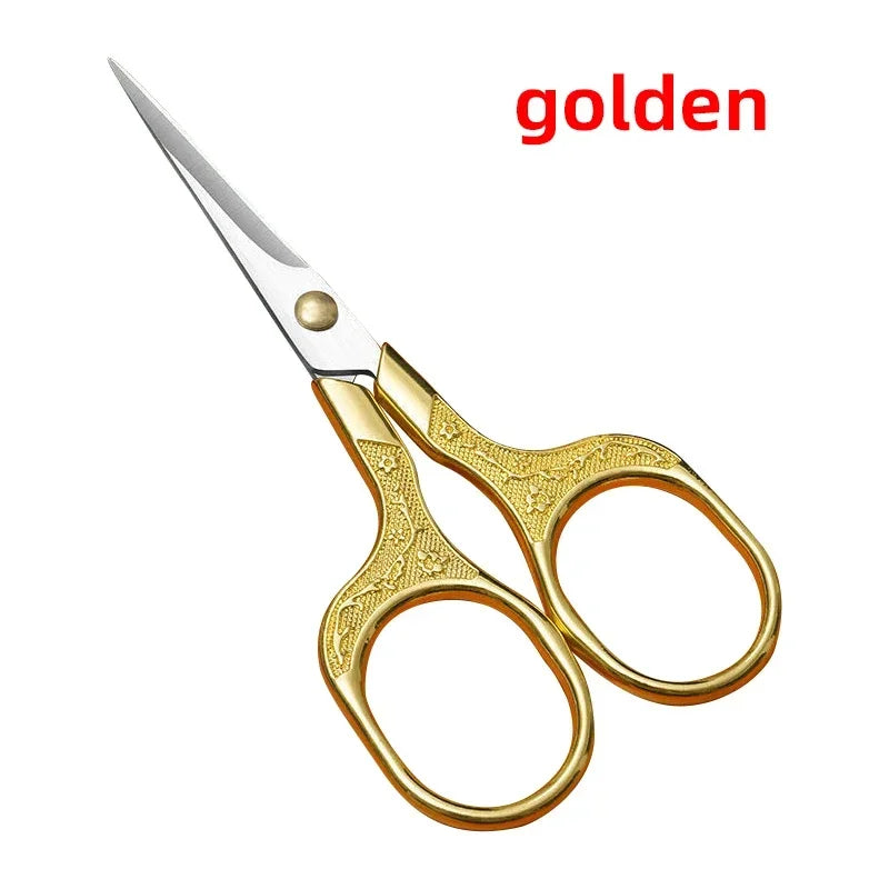 1PC Sewing Scissors Stainless Steel Retro Embroidery Tailor Scissors Dressmaker Shears Fabric Cutter DIY Sewing Accessories