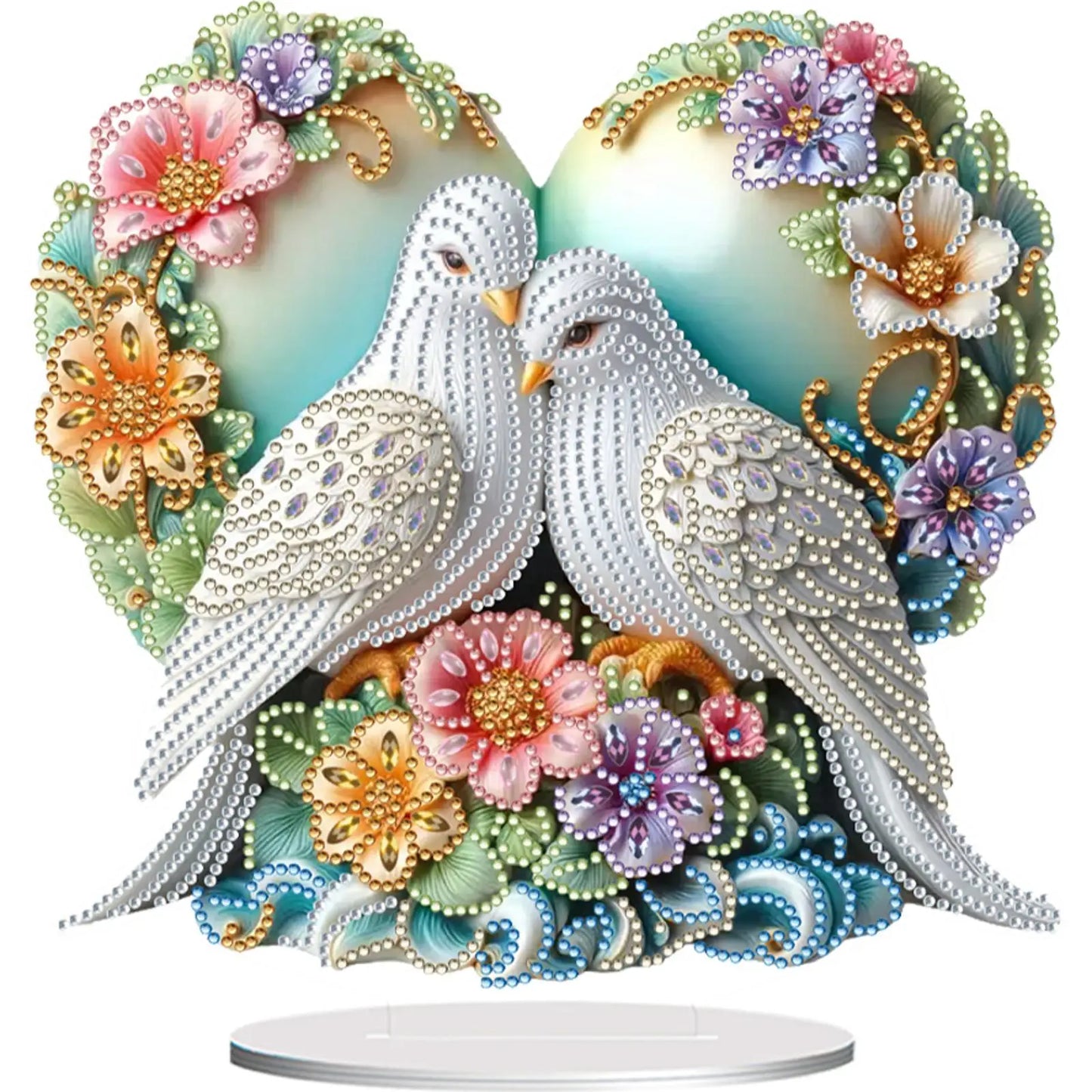 Animal Special Shape Diamond Painting Tabletop Ornaments Kit 5D DIY Diamond Art Tabletop Decorations Bedroom Table Decoration