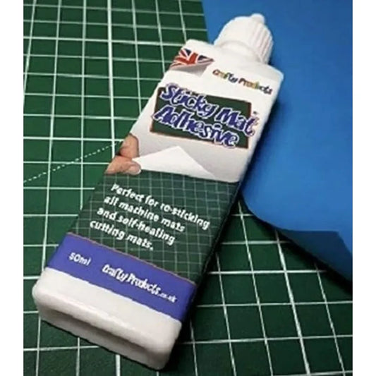 2 x Sticky Mat Adhesive Tacky Glue for Cutting Mats and Crafting ® Compatible with CRICUT - Pack of 2 Bottles