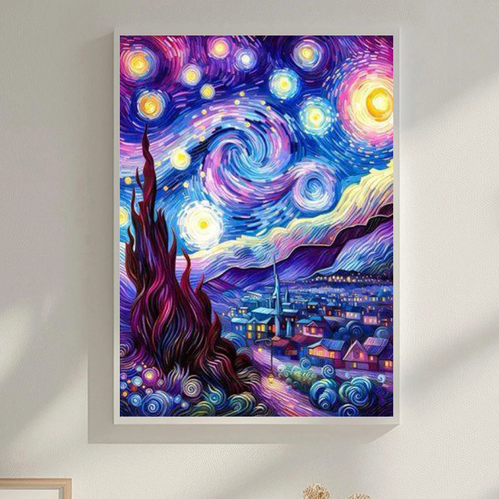 6 Kinds Of Patterns Scenery Animals Diamond Painting Art Kits 5D Full Round Drill DIY Diamond Painting Perfect Home Wall Decor