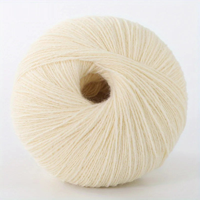 50g/pc Merino Wool Yarn for Knitting Luxury Warm Soft Light weight Crochet Yarn Fur Medium Fine Handwoven For Hand  Knit 340m/pc
