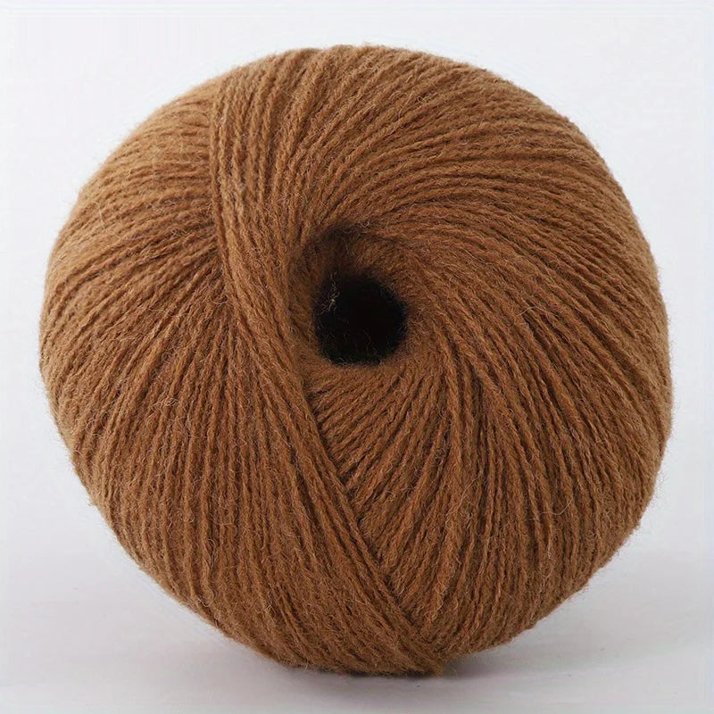 50g/pc Merino Wool Yarn for Knitting Luxury Warm Soft Light weight Crochet Yarn Fur Medium Fine Handwoven For Hand  Knit 340m/pc