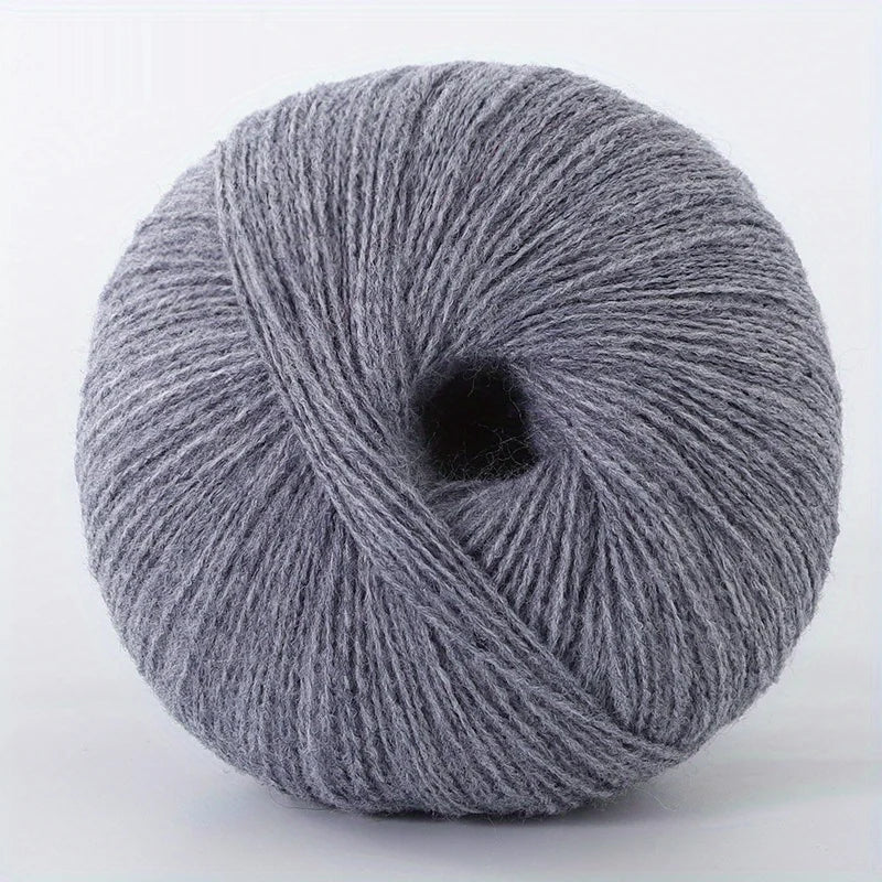 50g/pc Merino Wool Yarn for Knitting Luxury Warm Soft Light weight Crochet Yarn Fur Medium Fine Handwoven For Hand  Knit 340m/pc
