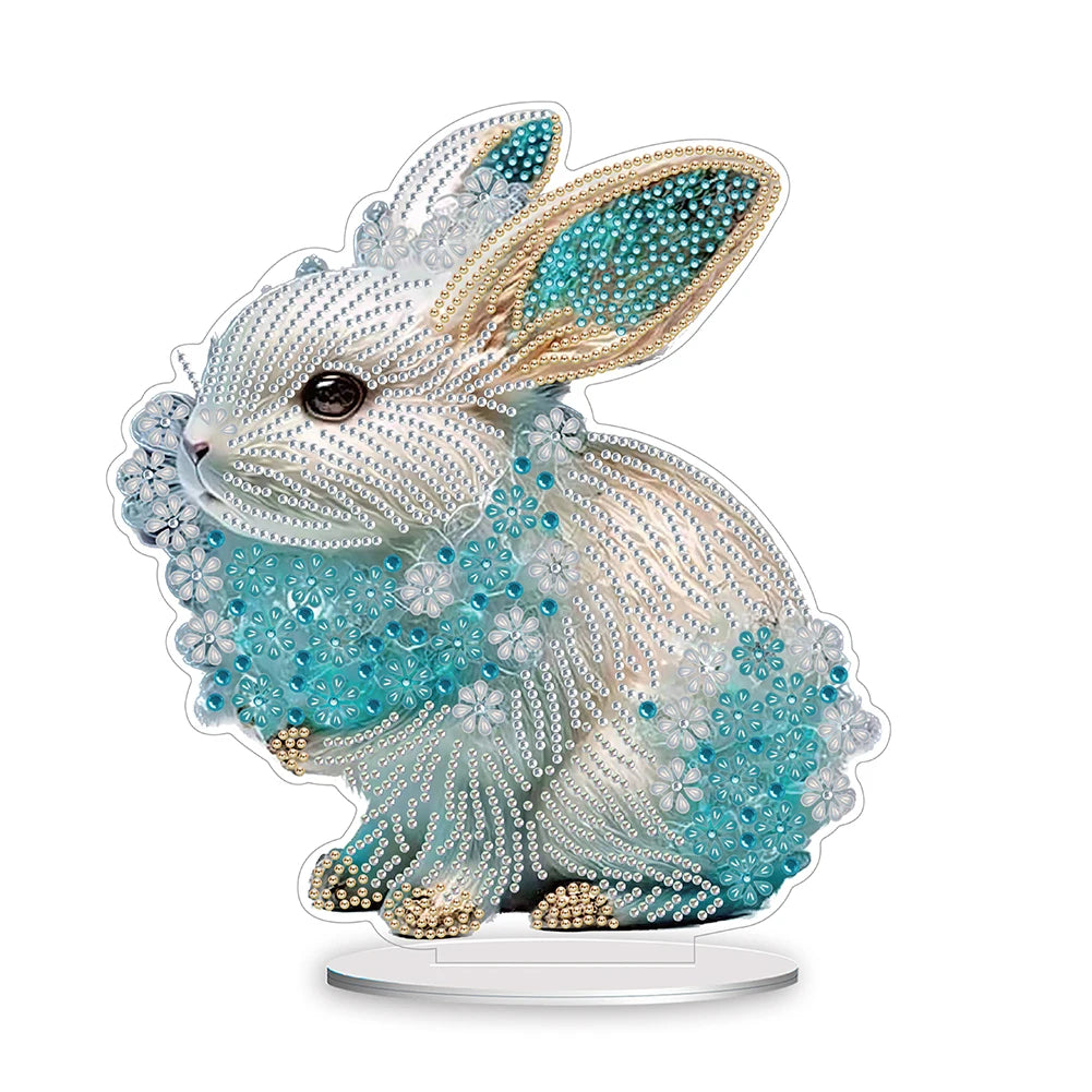 2D Flat Zodiac Animal DIY Desktop Diamond Art Kits Acrylic