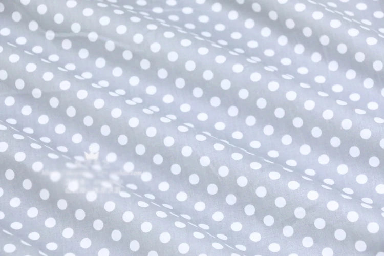 Polka dot print 100% cotton fabric sold by the meter, DIY patchwork, quilt fabric, bedding, bed sheets, pillow decoration