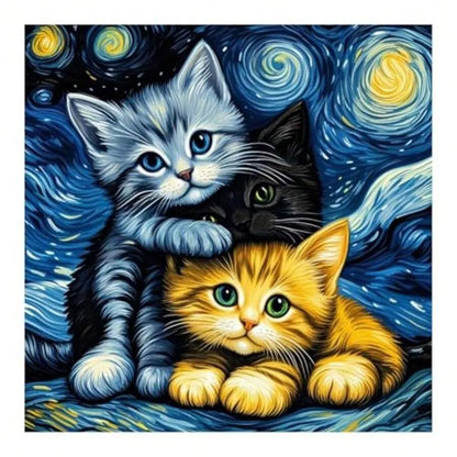 Dog And Wolf Diamond Painting Kits For Adults Diamond Art Kits For Beginners 5D Round Diamond Dots Gem Art Craft For Home Wall