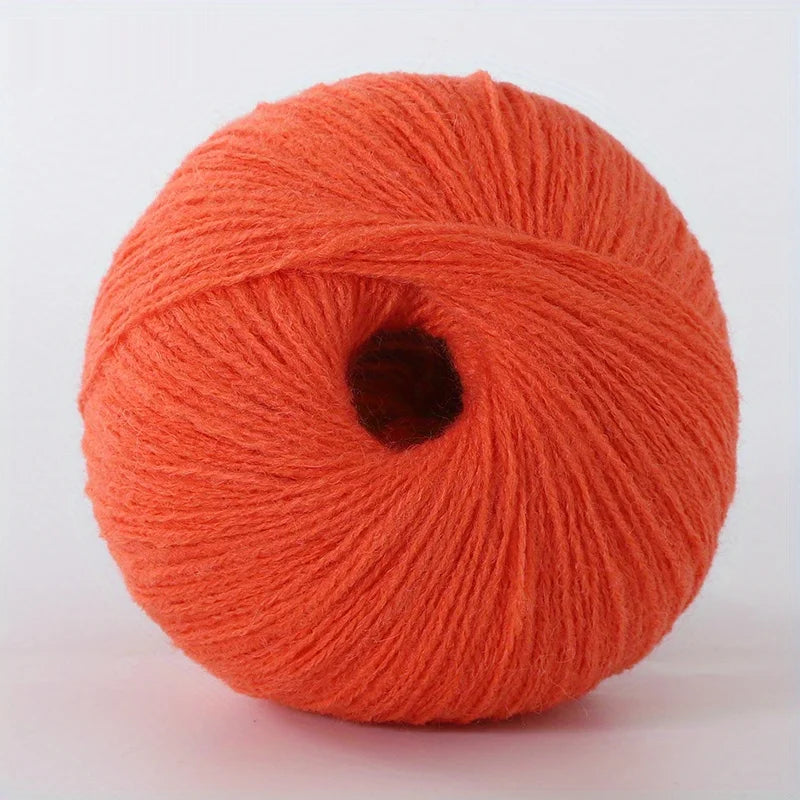 50g/pc Merino Wool Yarn for Knitting Luxury Warm Soft Light weight Crochet Yarn Fur Medium Fine Handwoven For Hand  Knit 340m/pc