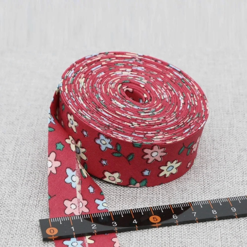 30mm x 10m Cotton Bias Binding Tape DIY Handmade Sewing for Children's clothing quilts tablecloth edge strip
