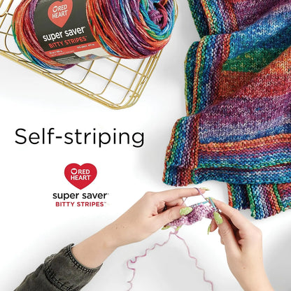 2-Pack Acrylic Yarn, 10oz/283g, #4 Worsted, 515 Yards for Knitting and Crochet
