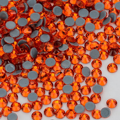 QIIY SS6-SS20 1440Pcs Top Glass Crystal Hotfix Rhinestones Flatback Glitter Stones