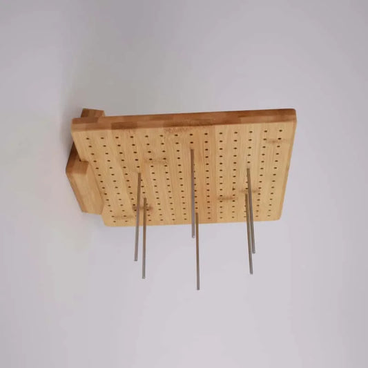 1 Pcs Handcrafted Wooden Blocking Board Crochet, Blocking Board For Square, Super Sturdy Blocking Board Crochet Wood for Crochet