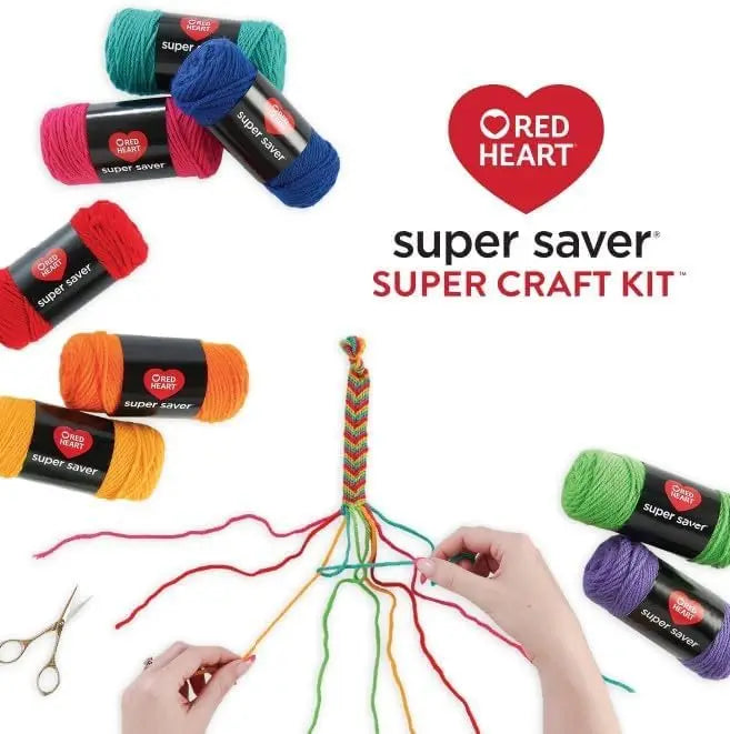 Premium Acrylic Yarn Craft Kit for Crochet, Knitting & Amigurumi Projects with 12 Colorful Balls