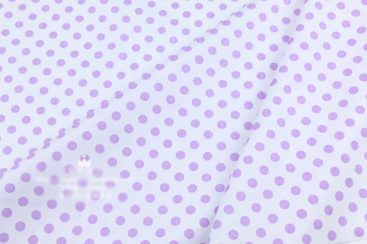 Polka dot print 100% cotton fabric sold by the meter, DIY patchwork, quilt fabric, bedding, bed sheets, pillow decoration